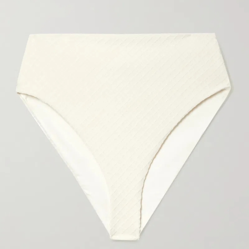 Mara Hoffman Imina Waffle Jacquard Bikini Bottom Brand New Size XL